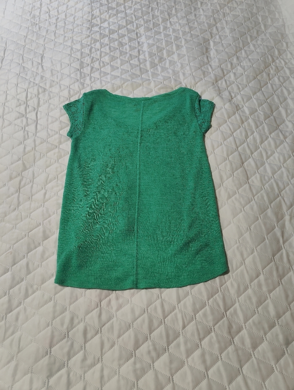 Hollister Green V-Neck Top for Women XS - Picture 3 of 4